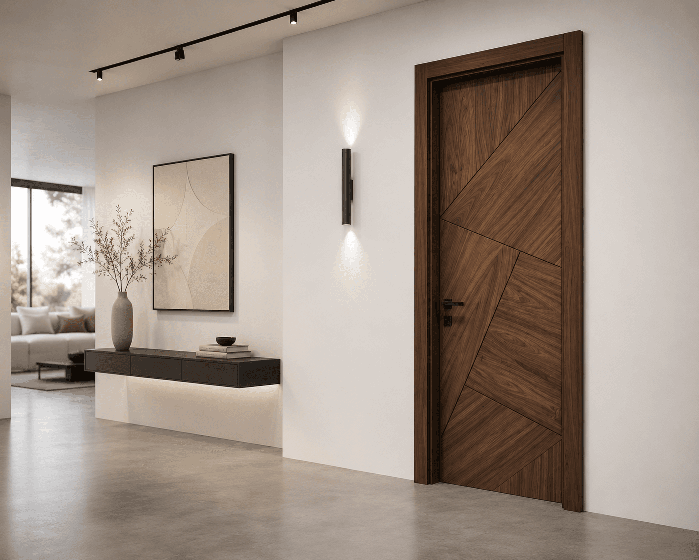 Detail of bespoke joinery